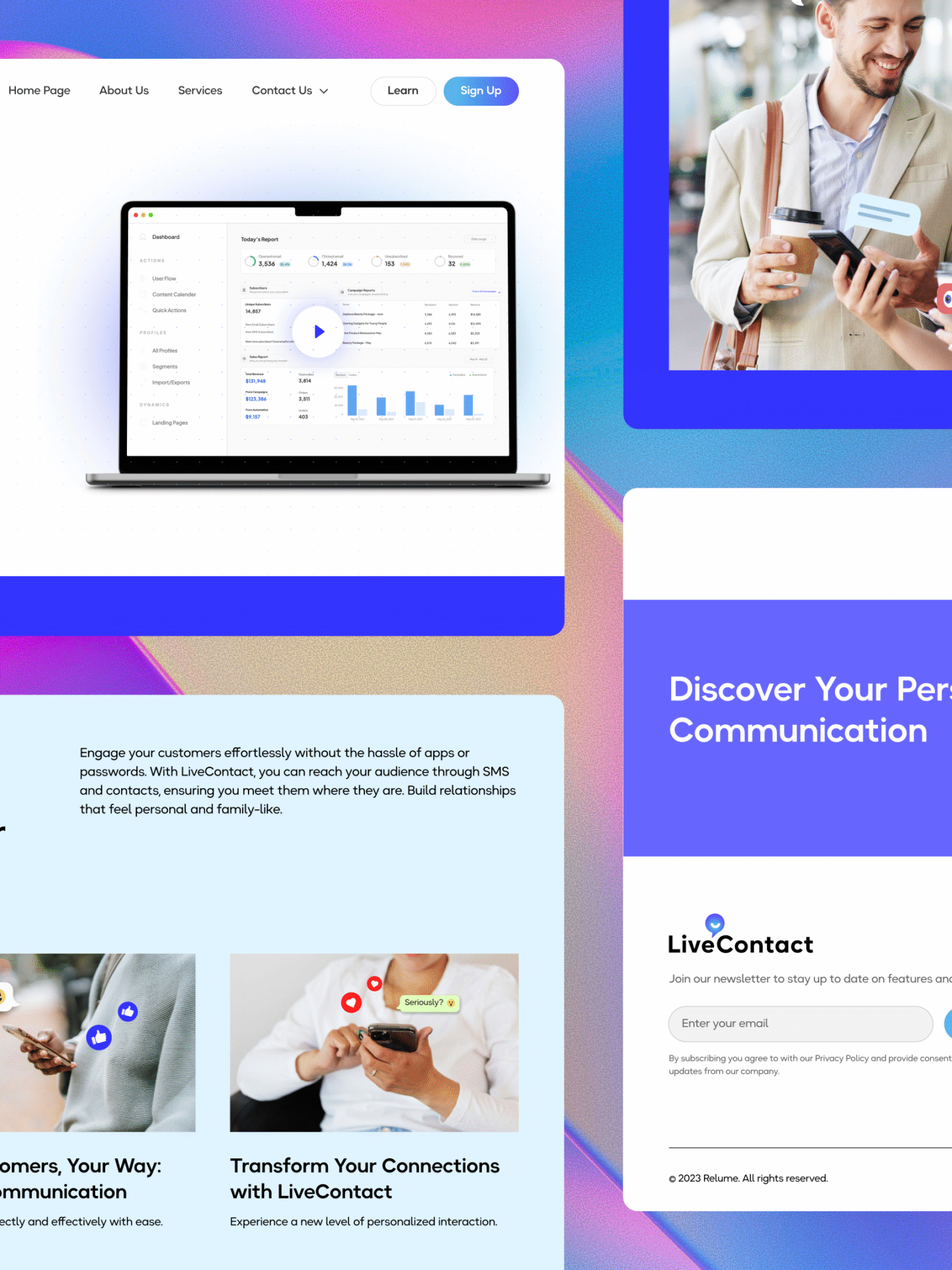 Homepage 23 Growsider Unlimited Graphic Design live-contact